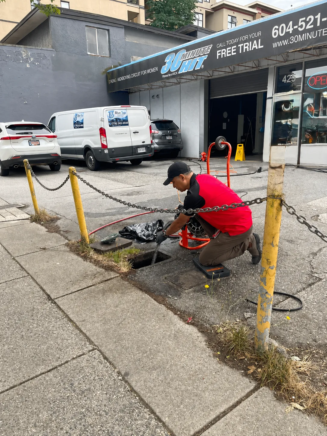 Drain cleaning service in North Vancouver