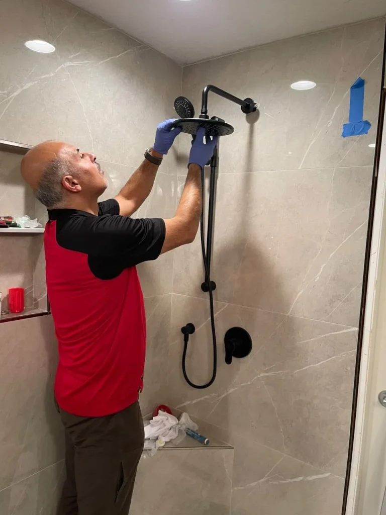 BlueTap shower install